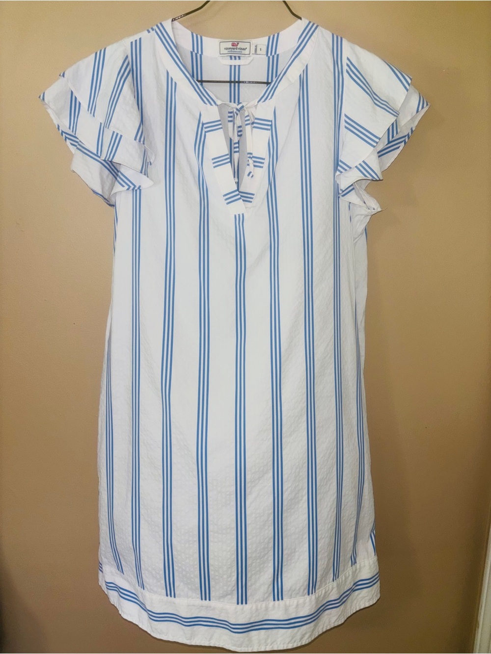 Vineyard Vines Harbor Flutter Tunic Dress Performance Size Small